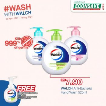 Econsave-Wash-with-Walch-Promotion-1-350x349 - Johor Kedah Kelantan Kuala Lumpur Melaka Negeri Sembilan Pahang Penang Perak Perlis Promotions & Freebies Putrajaya Sabah Sarawak Selangor Supermarket & Hypermarket Terengganu 