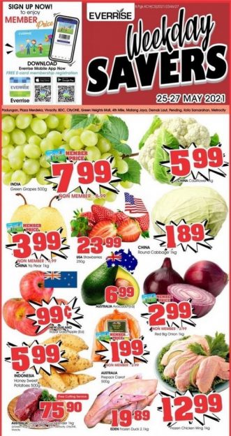 Everrise-Weekday-Savers-1-331x625 - Promotions & Freebies Sarawak Supermarket & Hypermarket 
