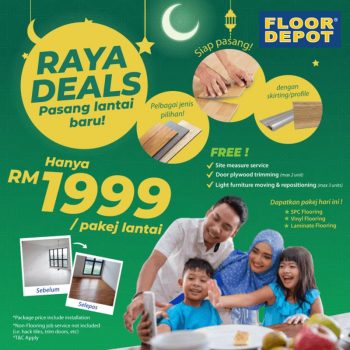 Floor-Depot-Raya-Deals-2-350x350 - Flooring Home & Garden & Tools Johor Kedah Kelantan Kuala Lumpur Melaka Negeri Sembilan Online Store Pahang Penang Perak Perlis Promotions & Freebies Putrajaya Sabah Sarawak Selangor Terengganu 