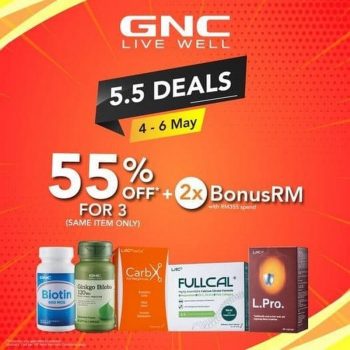 GNC-Live-Well-5.5-Deals-350x350 - Beauty & Health Health Supplements Johor Kedah Kelantan Kuala Lumpur Melaka Negeri Sembilan Online Store Pahang Penang Perak Perlis Personal Care Promotions & Freebies Putrajaya Sabah Sarawak Selangor Terengganu 