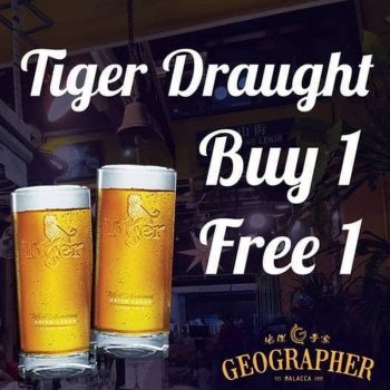 Geographer-Cafe-Tiger-Draught-Promo-350x350 - Melaka Promotions & Freebies 