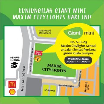 Giant-Opening-Promotion-at-Mini-Maxim-Citylights-1-350x350 - Kuala Lumpur Promotions & Freebies Selangor Supermarket & Hypermarket 