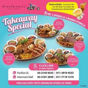 Grandmamas-Nasi-Dulang-Sets-Promo-350x350 - Beverages Food , Restaurant & Pub Johor Kedah Kelantan Kuala Lumpur Melaka Negeri Sembilan Pahang Penang Perak Perlis Promotions & Freebies Putrajaya Sabah Sarawak Selangor Terengganu 