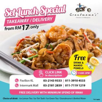 Grandmamas-Set-Lunch-Takeaway-Delivery-Promotion-350x350 - Beverages Food , Restaurant & Pub Kuala Lumpur Promotions & Freebies Selangor 