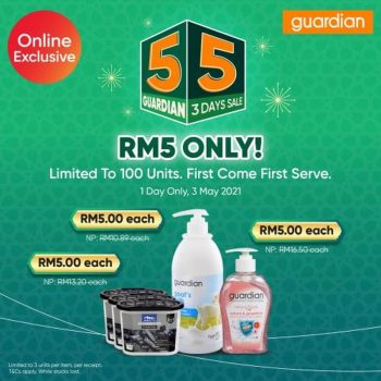 Guardian-Online-5.5-Sale-RM5-Deals-Promotion-350x350 - Beauty & Health Health Supplements Johor Kedah Kelantan Kuala Lumpur Melaka Negeri Sembilan Online Store Pahang Penang Perak Perlis Personal Care Promotions & Freebies Putrajaya Sabah Sarawak Selangor Terengganu 