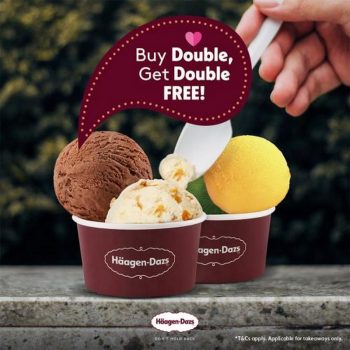 Haagen-Dazs-Buy-1-Free-1-Promotion-350x350 - Beverages Food , Restaurant & Pub Ice Cream Kuala Lumpur Penang Promotions & Freebies Putrajaya Selangor 