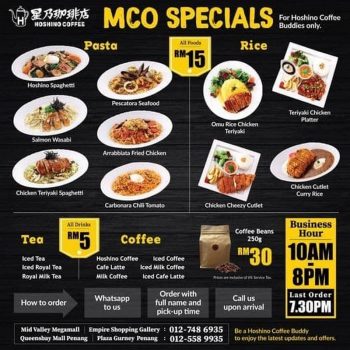 Hoshino-Coffee-MCO-Special-350x350 - Beverages Food , Restaurant & Pub Kuala Lumpur Promotions & Freebies Selangor 