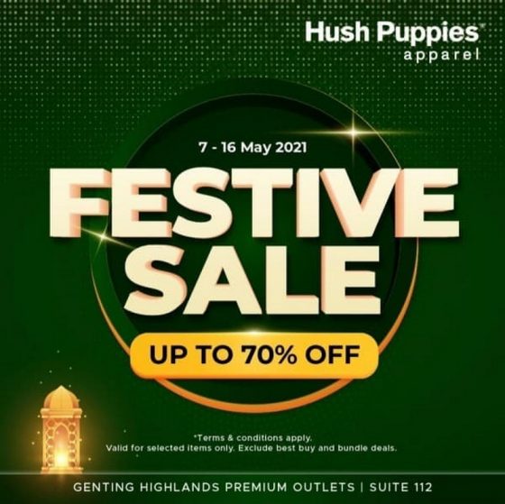 716 May 2021 Hush Puppies Special Sale at Genting Highlands Premium