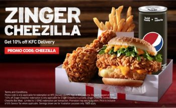 KFC-Delivery-Zinger-Cheezilla-Promotion-350x215 - Beverages Food , Restaurant & Pub Johor Kedah Kelantan Kuala Lumpur Melaka Negeri Sembilan Pahang Penang Perak Perlis Promotions & Freebies Putrajaya Sabah Sarawak Selangor Terengganu 