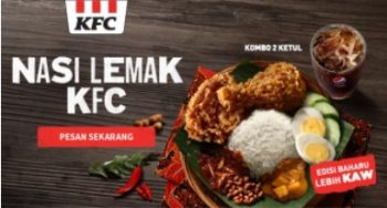KFC-Nasi-Lemak-Promo-350x188 - Beverages Food , Restaurant & Pub Johor Kedah Kelantan Kuala Lumpur Melaka Negeri Sembilan Online Store Pahang Penang Perak Perlis Promotions & Freebies Putrajaya Sabah Sarawak Selangor Terengganu 