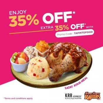 Kenny-Rogers-Roasters-35-OFF-Extra-35-OFF-Promotion-on-FoodPanda-350x350 - Beverages Food , Restaurant & Pub Johor Kedah Kelantan Kuala Lumpur Melaka Negeri Sembilan Online Store Pahang Penang Perak Perlis Promotions & Freebies Putrajaya Sabah Sarawak Selangor Terengganu 