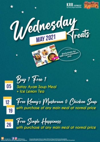 Kenny-Rogers-Roasters-May-Wednesday-Treats-Promotion-350x494 - Beverages Food , Restaurant & Pub Johor Kedah Kelantan Kuala Lumpur Melaka Negeri Sembilan Pahang Penang Perak Perlis Promotions & Freebies Putrajaya Sabah Sarawak Selangor Terengganu 