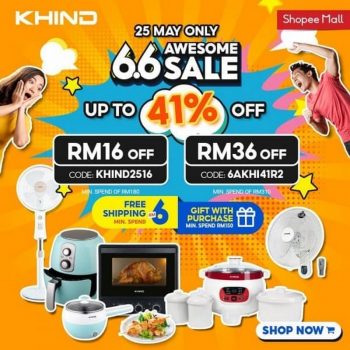 Khind-6.6-Sale-on-Shopee-350x350 - Electronics & Computers Home Appliances Johor Kedah Kelantan Kitchen Appliances Kuala Lumpur Malaysia Sales Melaka Negeri Sembilan Online Store Pahang Penang Perak Perlis Putrajaya Sabah Sarawak Selangor Terengganu 