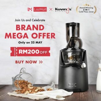 Kuvings-Lazada-Brand-Mega-Offer-Sale-1-350x350 - Electronics & Computers Home Appliances Johor Kedah Kelantan Kitchen Appliances Kuala Lumpur Malaysia Sales Melaka Negeri Sembilan Online Store Pahang Penang Perak Perlis Putrajaya Sabah Sarawak Selangor Terengganu 