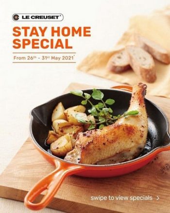 Le-Creuset-Stay-Home-Special-350x438 - Home & Garden & Tools Kitchenware Kuala Lumpur Promotions & Freebies Selangor 