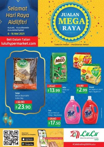 LuLu-Hypermarket-Mega-Raya-Sale-Promotion-Catalogue-350x495 - Kuala Lumpur Promotions & Freebies Selangor Supermarket & Hypermarket 