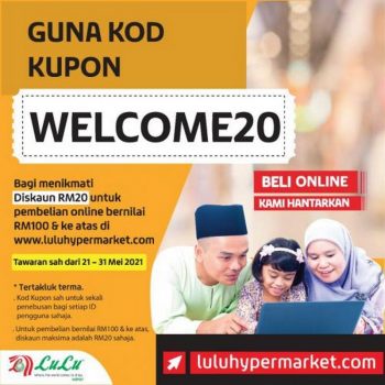 LuLu-Online-Welcome-Promotion-350x350 - Johor Kedah Kelantan Kuala Lumpur Melaka Negeri Sembilan Online Store Pahang Penang Perak Perlis Promotions & Freebies Putrajaya Sabah Sarawak Selangor Supermarket & Hypermarket Terengganu 