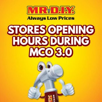 MR-DIY-Stores-Opening-Hours-During-MCO-3.0-350x350 - Events & Fairs Johor Kedah Kelantan Kuala Lumpur Melaka Negeri Sembilan Others Pahang Penang Perak Perlis Putrajaya Sabah Sarawak Selangor Terengganu 