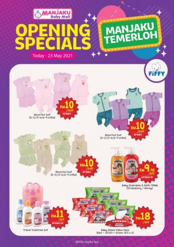 Manjaku-Opening-Promotion-at-Temerloh-Sikamat-3-350x495 - Baby & Kids & Parenting Babycare Negeri Sembilan Pahang Promotions & Freebies 