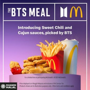 McDonalds-BTS-Meal-Promo-350x350 - Beverages Food , Restaurant & Pub Johor Kedah Kelantan Kuala Lumpur Melaka Negeri Sembilan Pahang Penang Perak Perlis Promotions & Freebies Putrajaya Sabah Sarawak Selangor Terengganu 