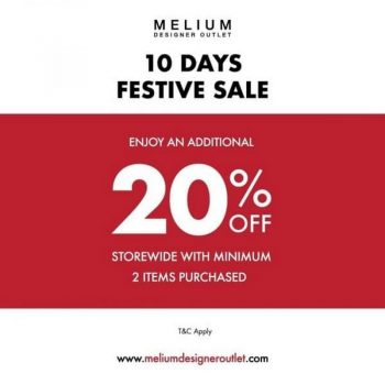 Melium-Designer-Outlet-Special-Sale-at-Genting-Highlands-Premium-Outlets-350x350 - Apparels Fashion Accessories Fashion Lifestyle & Department Store Malaysia Sales Pahang 