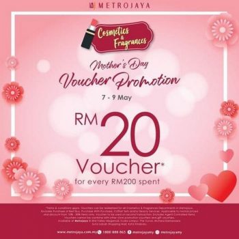 Metrojaya-Mothers-Day-Voucher-Promo-350x350 - Beauty & Health Cosmetics Fragrances Kuala Lumpur Promotions & Freebies Selangor 