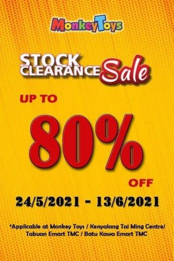 Monkey-Toys-Stock-Clearance-Sale-at-Vivacity-Megamall-350x525 - Baby & Kids & Toys Sarawak Toys Warehouse Sale & Clearance in Malaysia 