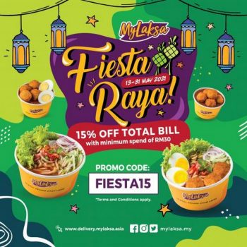 MyLaksa-Hari-Raya-15-OFF-Promotion-350x350 - Beverages Food , Restaurant & Pub Johor Kedah Kelantan Kuala Lumpur Melaka Negeri Sembilan Online Store Pahang Penang Perak Perlis Promotions & Freebies Putrajaya Sabah Sarawak Selangor Terengganu 