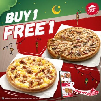 Pizza-Hut-Buy-1-Free-1-Promo-350x350 - Beverages Food , Restaurant & Pub Johor Kedah Kelantan Kuala Lumpur Melaka Negeri Sembilan Online Store Pahang Penang Perak Perlis Pizza Promotions & Freebies Putrajaya Sabah Sarawak Selangor Terengganu 