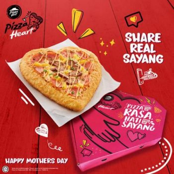 Pizza-Hut-Mothers-Day-Heart-Shaped-Pizza-Promotion-350x350 - Beverages Food , Restaurant & Pub Johor Kedah Kelantan Kuala Lumpur Melaka Negeri Sembilan Online Store Pahang Penang Perak Perlis Pizza Promotions & Freebies Putrajaya Sabah Sarawak Selangor Terengganu 