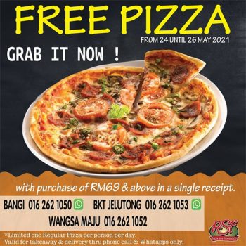 Pizza-San-Francisc-Free-Pizza-Promo-350x350 - Beverages Food , Restaurant & Pub Kuala Lumpur Pizza Promotions & Freebies Selangor 