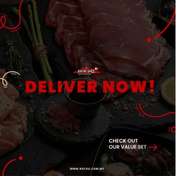 ROCKU-Yakiniku-Delivery-Promo-350x350 - Beverages Food , Restaurant & Pub Kuala Lumpur Promotions & Freebies Selangor 