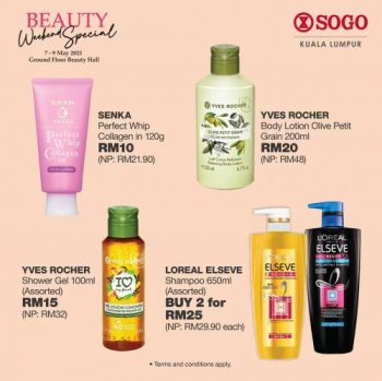 SOGO-Beauty-Weekend-Sale-2-350x349 - Beauty & Health Cosmetics Kuala Lumpur Malaysia Sales Personal Care Selangor Skincare Supermarket & Hypermarket 