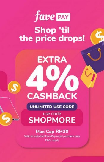 SOGO-Extra-4-Cashback-Promotion-with-FavePay-350x543 - Johor Kuala Lumpur Promotions & Freebies Selangor Supermarket & Hypermarket 