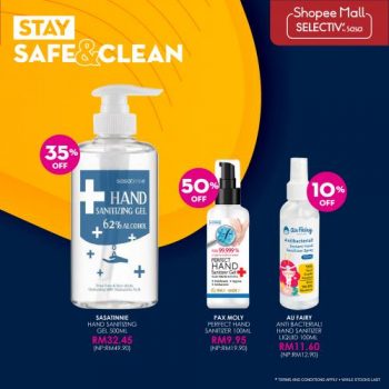 SaSa-Shopee-Stay-Safe-Clean-Promotion-3-350x350 - Beauty & Health Cosmetics Johor Kedah Kelantan Kuala Lumpur Melaka Negeri Sembilan Online Store Pahang Penang Perak Perlis Personal Care Promotions & Freebies Putrajaya Sabah Sarawak Selangor Skincare Terengganu 