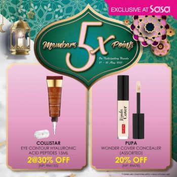 Sasa-Members-5X-Points-Promotion-2-350x350 - Beauty & Health Cosmetics Fragrances Johor Kedah Kelantan Kuala Lumpur Melaka Negeri Sembilan Pahang Penang Perak Perlis Personal Care Promotions & Freebies Putrajaya Sabah Sarawak Selangor Terengganu 