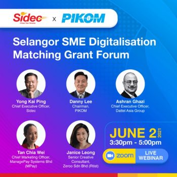 Selangor-SME-Digitalisation-Matching-Grant-Forum-350x350 - Events & Fairs Johor Kedah Kelantan Kuala Lumpur Melaka Negeri Sembilan Online Store Others Pahang Penang Perak Perlis Putrajaya Sabah Sarawak Selangor Terengganu 