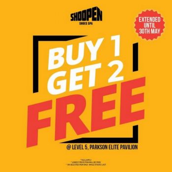 Shoopen-Buy-1-Get-2-Free-Sale-at-Parkson-Elite-Pavilion-350x350 - Fashion Accessories Fashion Lifestyle & Department Store Footwear Kuala Lumpur Malaysia Sales Selangor 