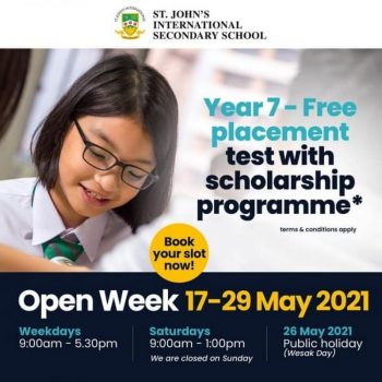 St.-Johns-International-Secondary-School-Open-Week-350x350 - Baby & Kids & Parenting Education Events & Fairs Kuala Lumpur Selangor 
