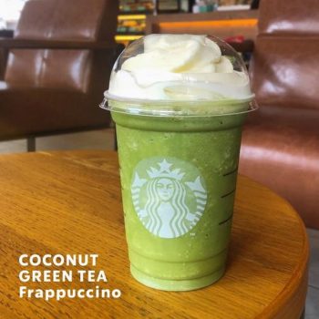 Starbucks-Coconut-Green-Tea-Frappuccino-Promo-350x350 - Beverages Food , Restaurant & Pub Johor Kedah Kelantan Kuala Lumpur Melaka Negeri Sembilan Pahang Penang Perak Perlis Promotions & Freebies Putrajaya Sabah Sarawak Selangor Terengganu 