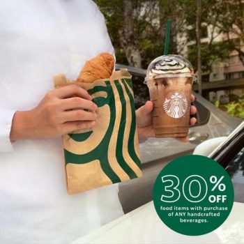 Starbucks-Food-Items-30-OFF-Promotion-350x350 - Beverages Food , Restaurant & Pub Kuala Lumpur Promotions & Freebies Selangor 