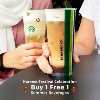 Starbucks-Harvest-Festival-Buy-1-Free-1-Promotion-350x350 - Beverages Food , Restaurant & Pub Promotions & Freebies Sabah Sarawak 