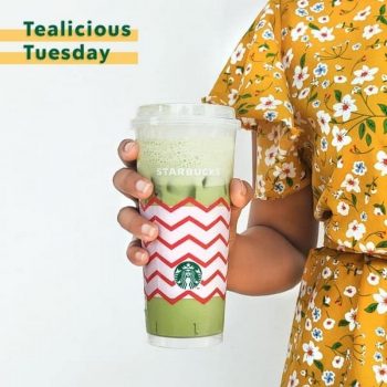 Starbucks-Tealiciuos-Tuesday-Promo-350x350 - Beverages Food , Restaurant & Pub Johor Kedah Kelantan Kuala Lumpur Melaka Negeri Sembilan Pahang Penang Perak Perlis Promotions & Freebies Putrajaya Sabah Sarawak Selangor Terengganu 