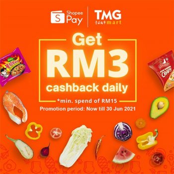 TMG-Mart-Cashback-Promo-with-ShopeePay-350x350 Now till 30 Jun 2021: TMG Mart Cashback Promo with ShopeePay