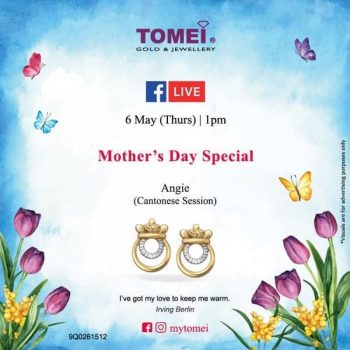 TOMEI-Mothers-Day-Special-350x350 - Gifts , Souvenir & Jewellery Jewels Johor Kedah Kelantan Kuala Lumpur Melaka Negeri Sembilan Online Store Pahang Penang Perak Perlis Promotions & Freebies Putrajaya Sabah Sarawak Selangor Terengganu 