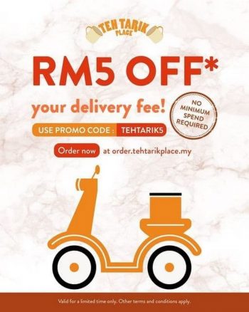 Teh-Tarik-Place-RM5-off-Promo-350x438 - Beverages Food , Restaurant & Pub Promotions & Freebies Selangor 