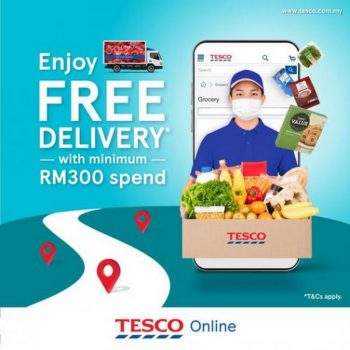 Tesco-Online-FREE-Delivery-Promotion-350x350 - Johor Kedah Kelantan Kuala Lumpur Melaka Negeri Sembilan Pahang Penang Perak Perlis Promotions & Freebies Putrajaya Sabah Sarawak Selangor Supermarket & Hypermarket Terengganu 