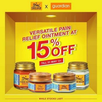 Tiger-Balm-Special-Sale-at-Guardian-350x350 - Johor Kedah Kelantan Kuala Lumpur Malaysia Sales Melaka Negeri Sembilan Others Pahang Penang Perak Perlis Putrajaya Sabah Sarawak Selangor Terengganu 