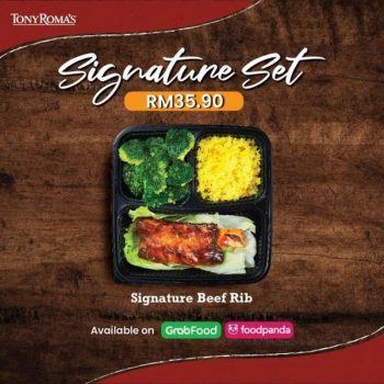 Tony-Romas-Signature-Set-Promotion-on-GrabFood-and-FoodPanda-350x350 - Beverages Food , Restaurant & Pub Johor Kedah Kelantan Kuala Lumpur Melaka Negeri Sembilan Online Store Pahang Penang Perak Perlis Promotions & Freebies Putrajaya Sabah Sarawak Selangor Terengganu 