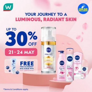 Watsons-Online-Nivea-Brand-Day-Sale-350x350 - Beauty & Health Johor Kedah Kelantan Kuala Lumpur Malaysia Sales Melaka Negeri Sembilan Online Store Pahang Penang Perak Perlis Personal Care Putrajaya Sabah Sarawak Selangor Skincare Terengganu 